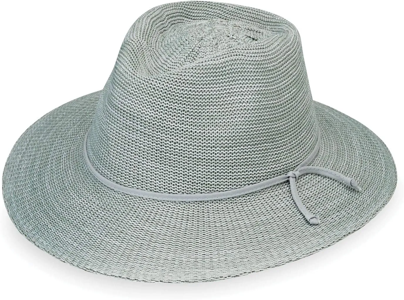 Wallaroo Hat Company Women’s Victoria Fedora – UPF 50  UV Protection, Wide Brim, Medium Size, Packable & Adjustable Sun Hat