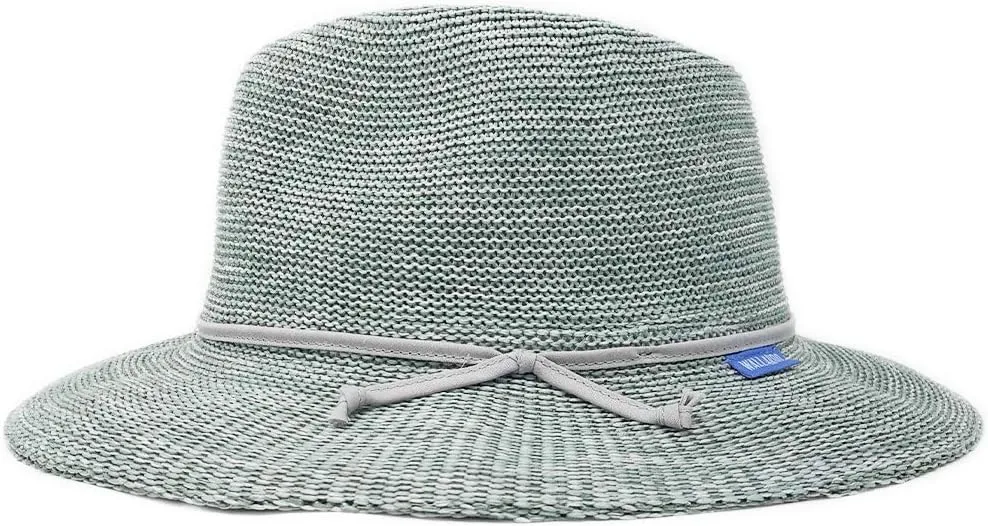Wallaroo Hat Company Women’s Victoria Fedora – UPF 50  UV Protection, Wide Brim, Medium Size, Packable & Adjustable Sun Hat