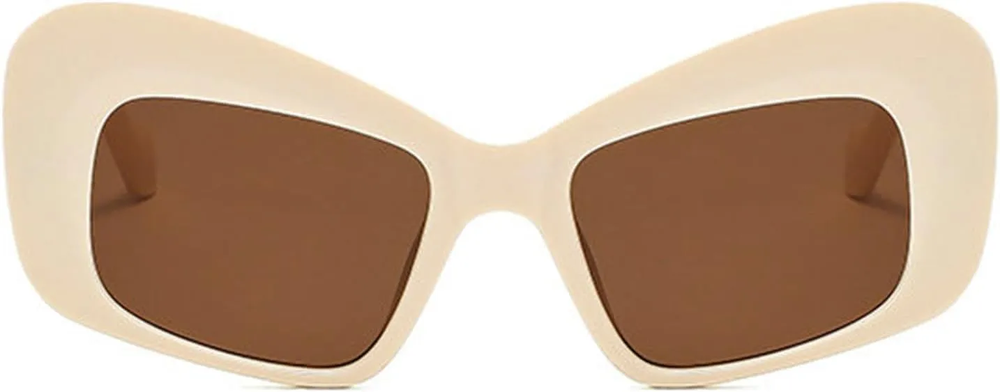 willochra Fashion Women Cat Eye Sunglasses For Men PUNK Luxury Female Sun Glasses Y2K Vintage Eyewear Shades UV400 F27