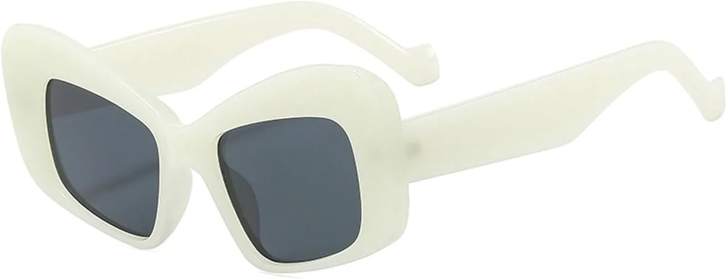 willochra Fashion Women Cat Eye Sunglasses For Men PUNK Luxury Female Sun Glasses Y2K Vintage Eyewear Shades UV400 F27
