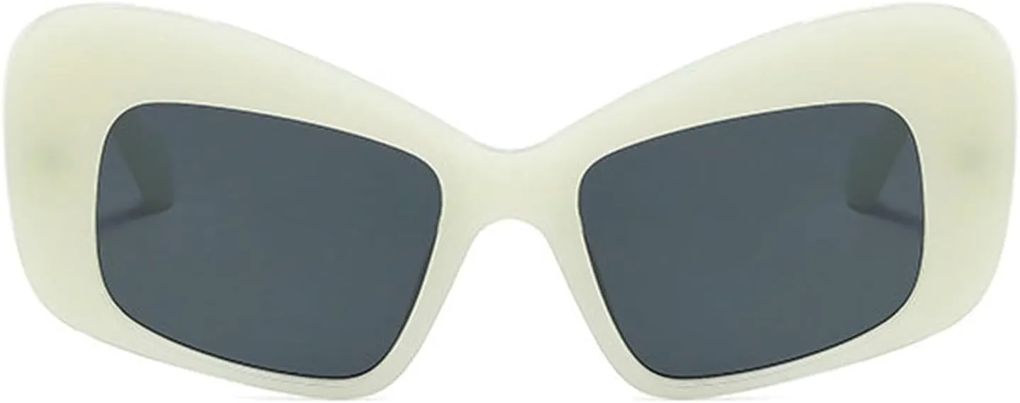 willochra Fashion Women Cat Eye Sunglasses For Men PUNK Luxury Female Sun Glasses Y2K Vintage Eyewear Shades UV400 F27