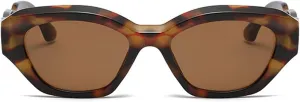 willochra Vintage Cat Eye Sunglasses Women 90s Classic Sun Glasses Female Shades Fashion Gradient Unique Oval Sunglasses