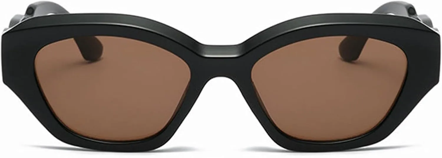 willochra Vintage Cat Eye Sunglasses Women 90s Classic Sun Glasses Female Shades Fashion Gradient Unique Oval Sunglasses