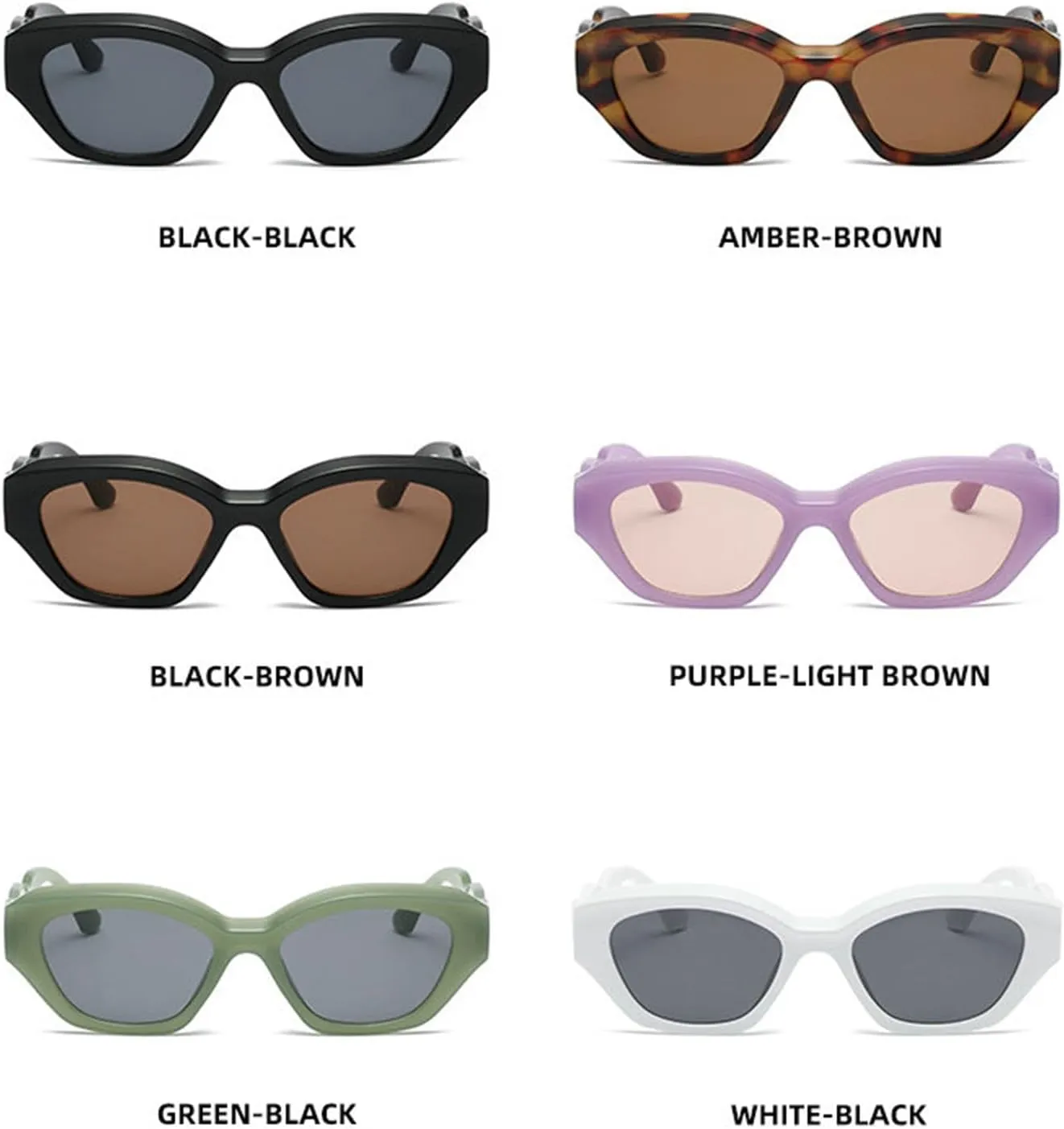 willochra Vintage Cat Eye Sunglasses Women 90s Classic Sun Glasses Female Shades Fashion Gradient Unique Oval Sunglasses