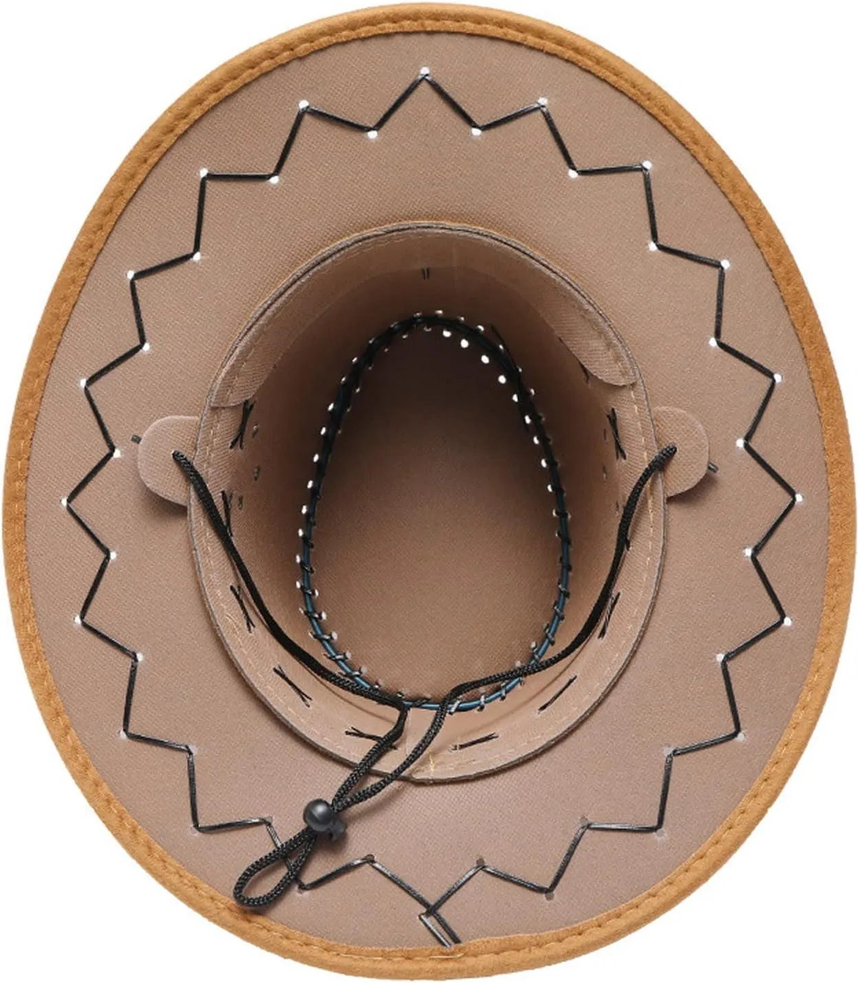 Women and Men Casual Solid Suture Summer Fashion Cowboy Sun Hat Wide Brim Travel Sun Cap Costume Cowboy Hat for Women