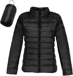 Women Puffer Jacket Reversible Fall and Winter Fashion Warm Quilted Long Hooded Padded Bubble Coat Snow Coats