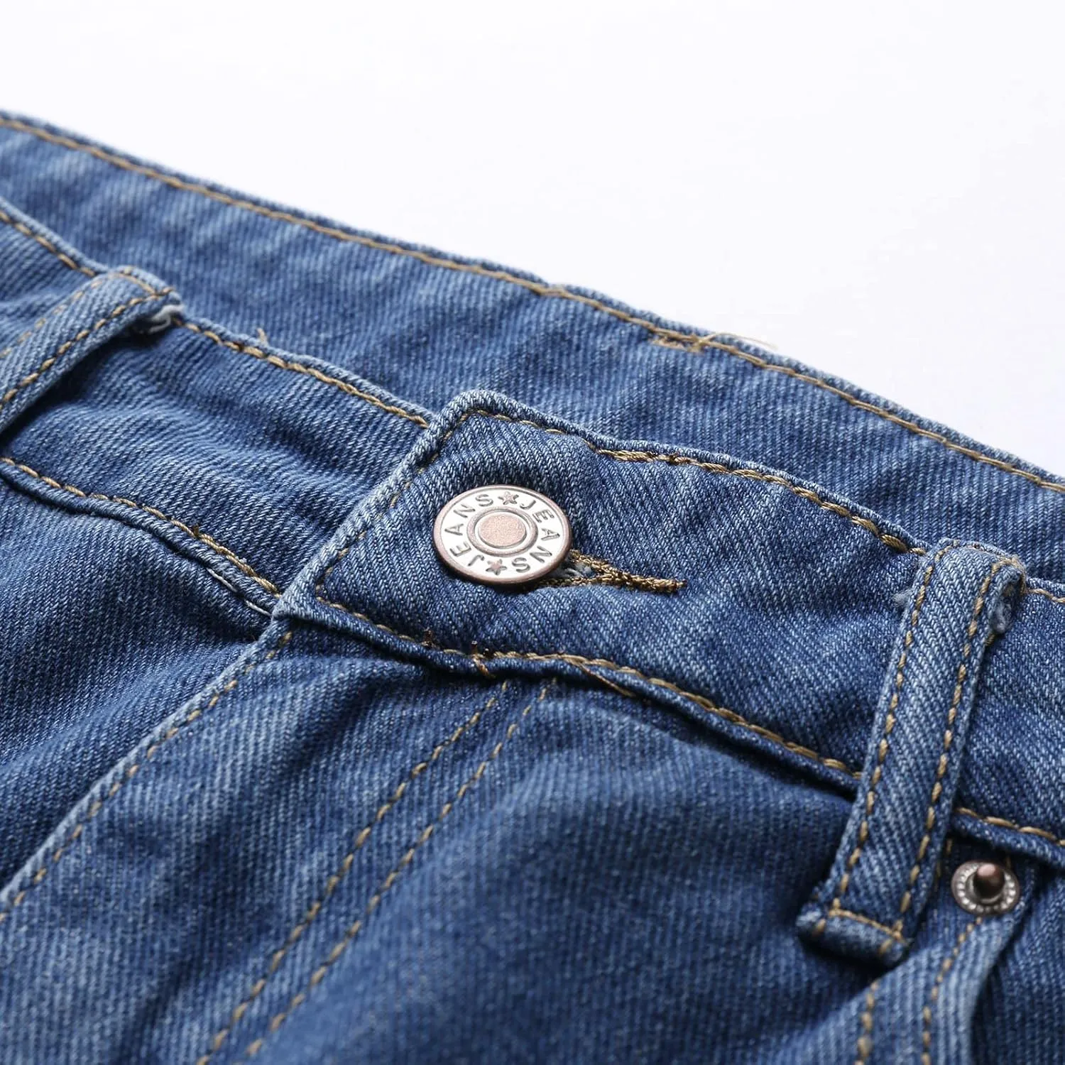 Women's High Waisted Ripped Stretchy Denim Jean Shorts Summer High Waisted Distressed Stretchy Daisy Dukese American