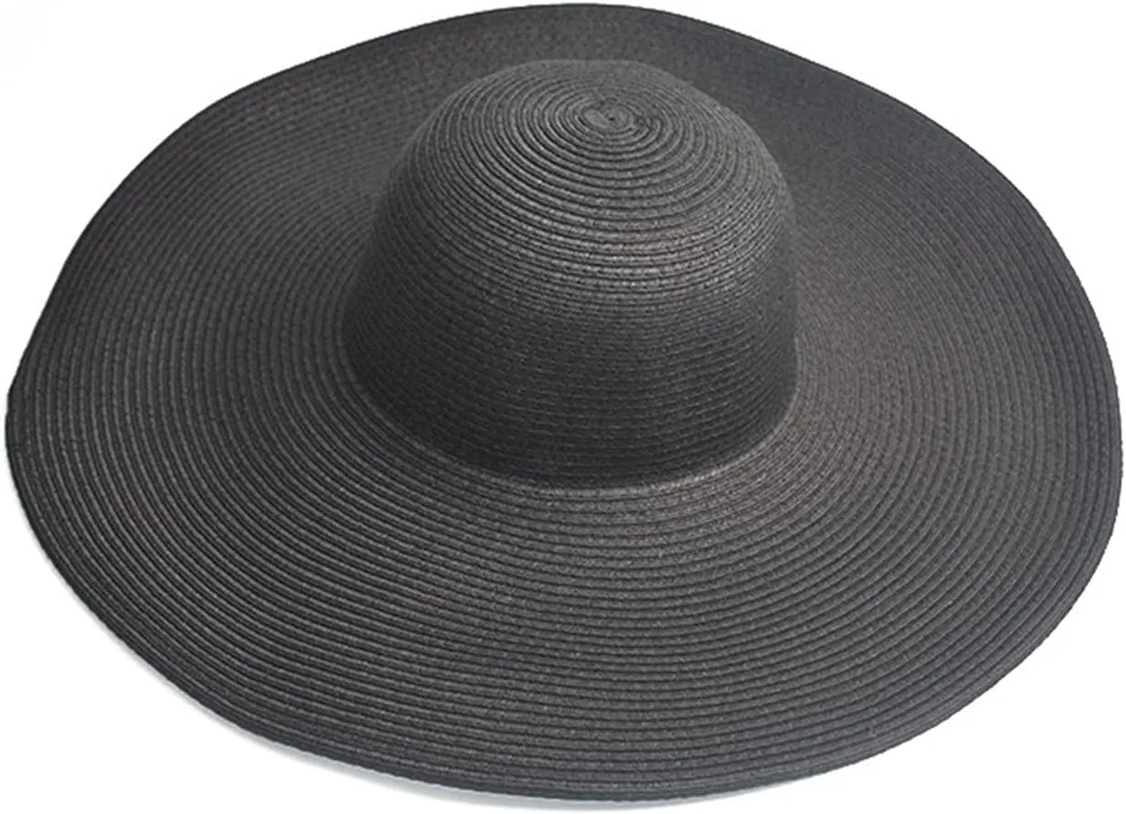 Womens Mens Wide Brim Panama Hat Summer Beach Sun Hat UPF Fedora Hat for Women s Birthday Easter