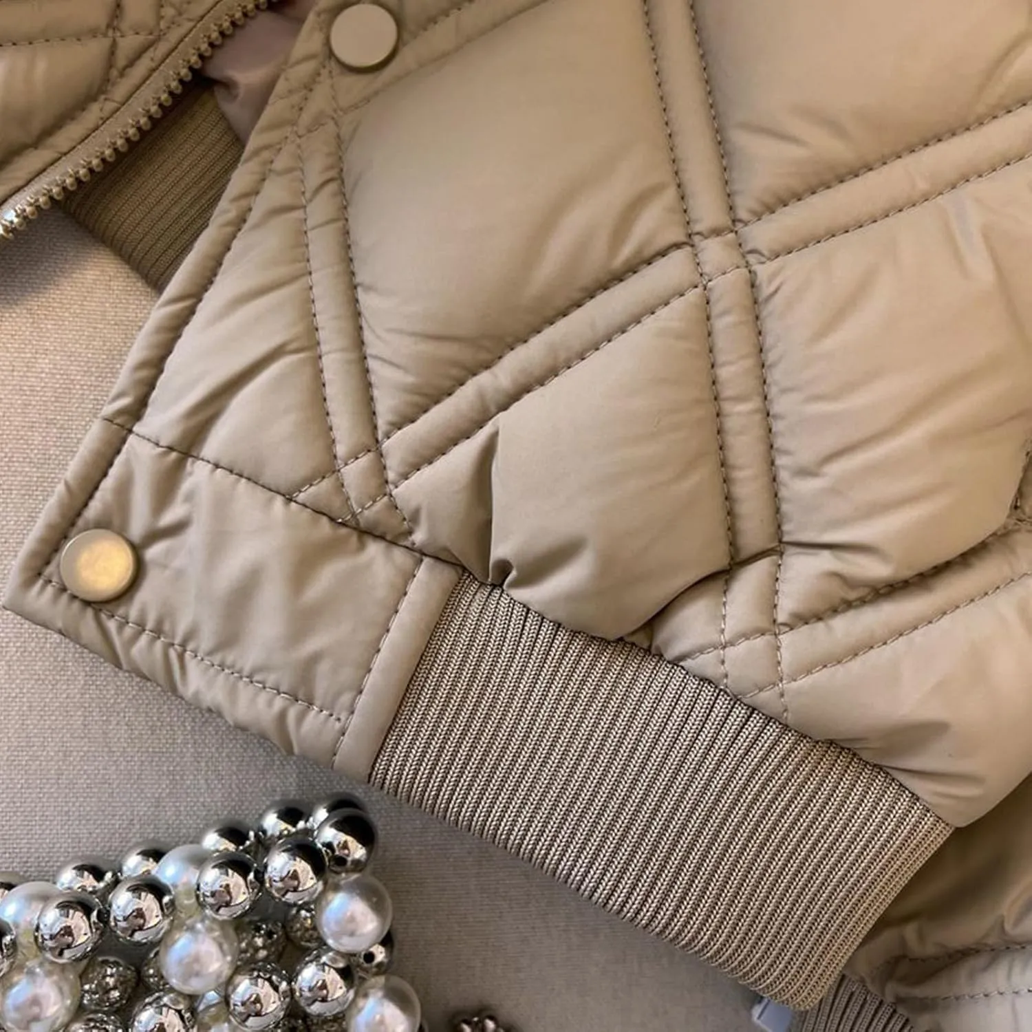 Womens Oversized Quilted Jackets Thicken Winter Coats Lightweight Puffer Jackets Padded Outerwear Warm Parkas Down Coats