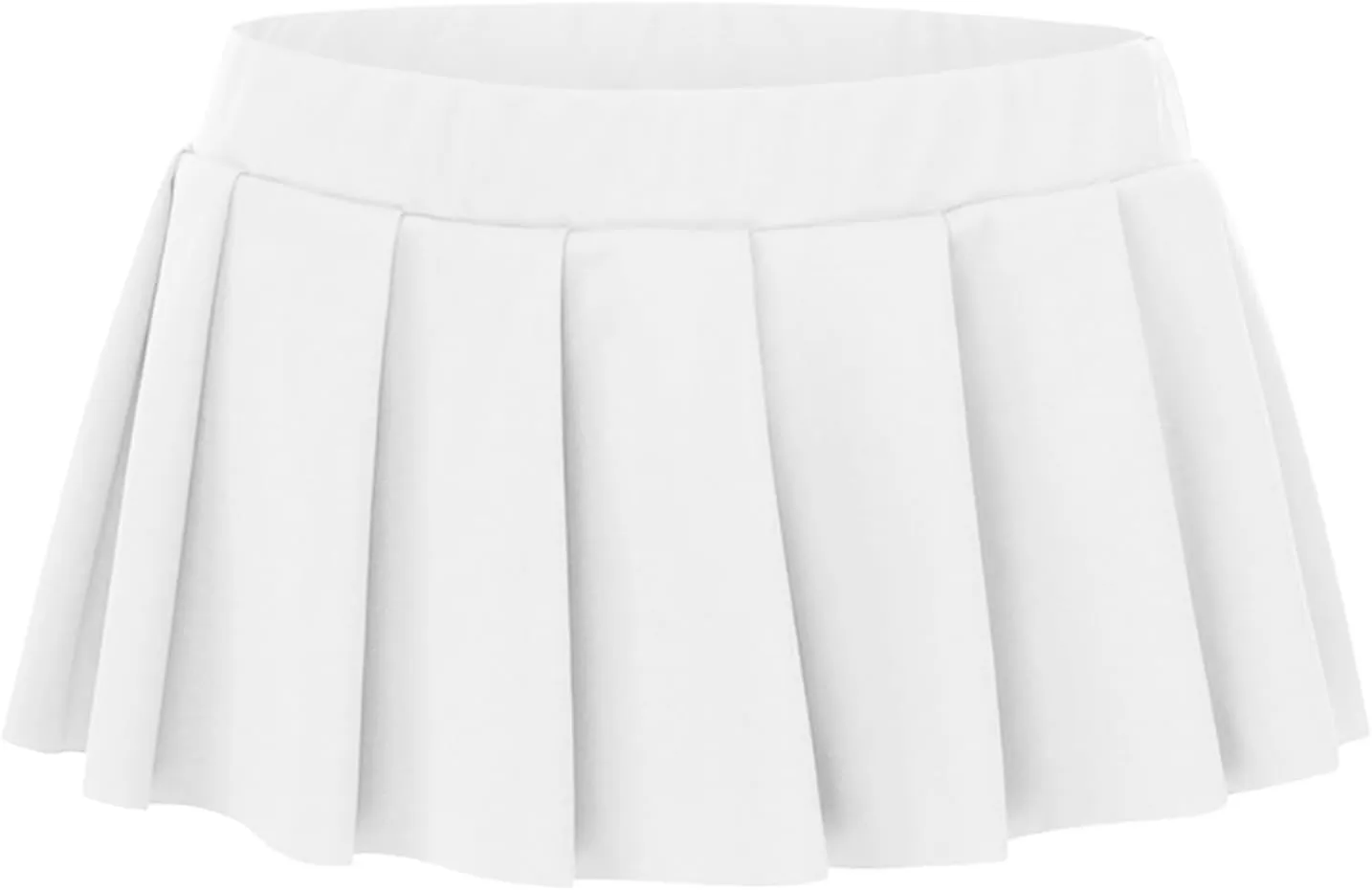 Women's Sexy Pleated Mini Skirt Elastic Low Waisted Casual Short Skirts Club Entertainment Summer Fashion Lingerie Skirts