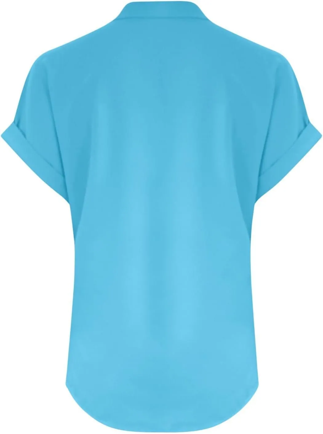 Womens Summer Tops Lightweight Trendy Linen Shirts Comfy Button Down Short Sleeve V Neck Tops Casual Dressy Blouses