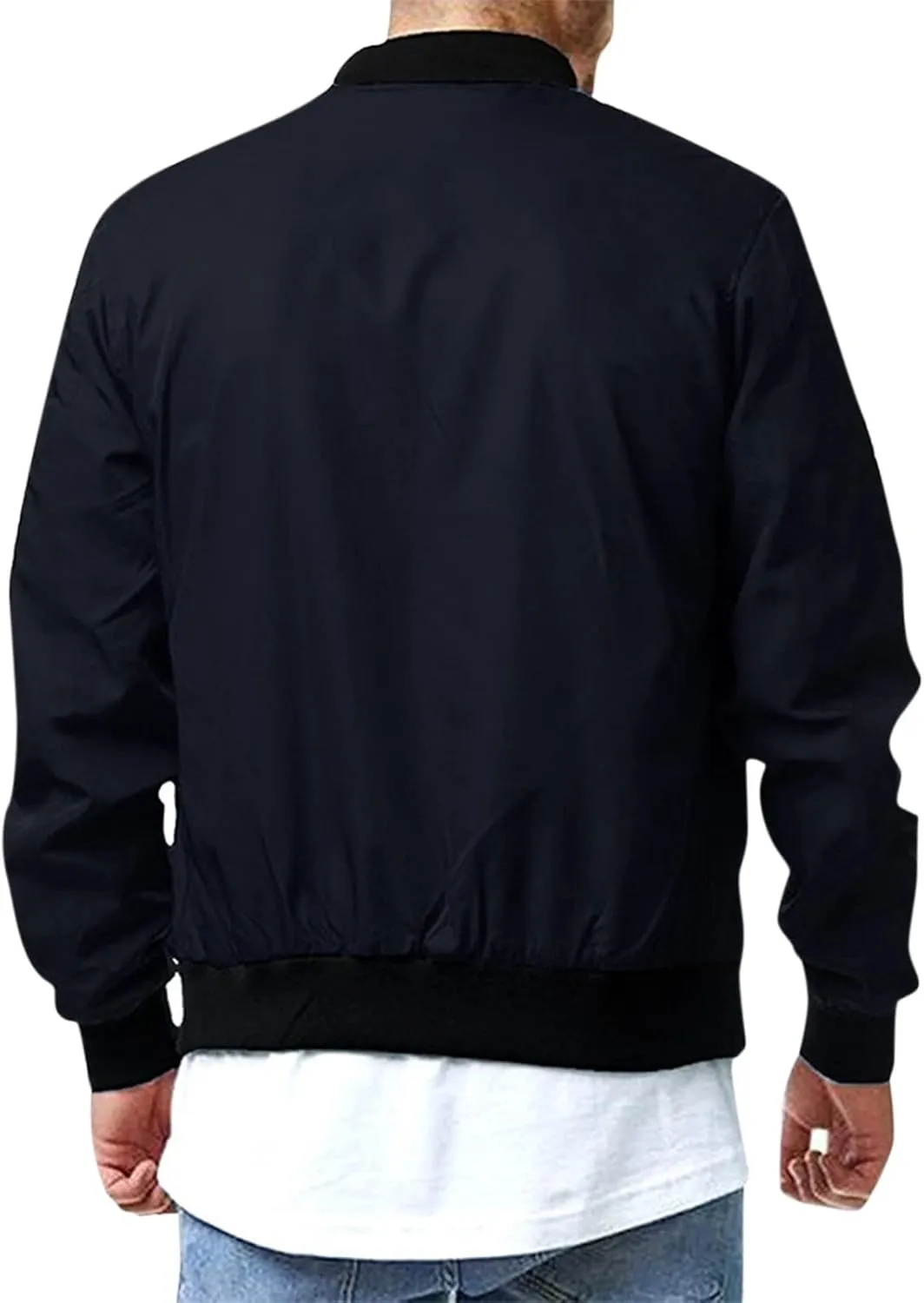 Ymosrh Mens Jackets Casual Stylish Fall Causal Softshell Windbreaker Coat Outerwear Coats and Jackets Plus Size