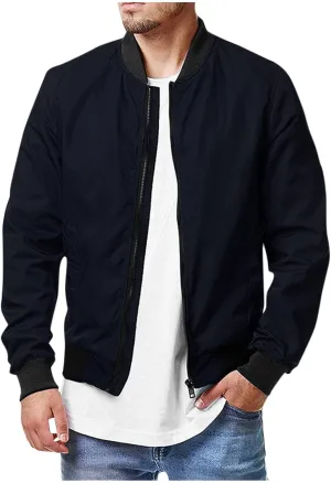Ymosrh Winter Jackets for Men Jacket Spring Fall Causal Softshell Windbreaker Coat Outerwear Mens Fashion Jackets